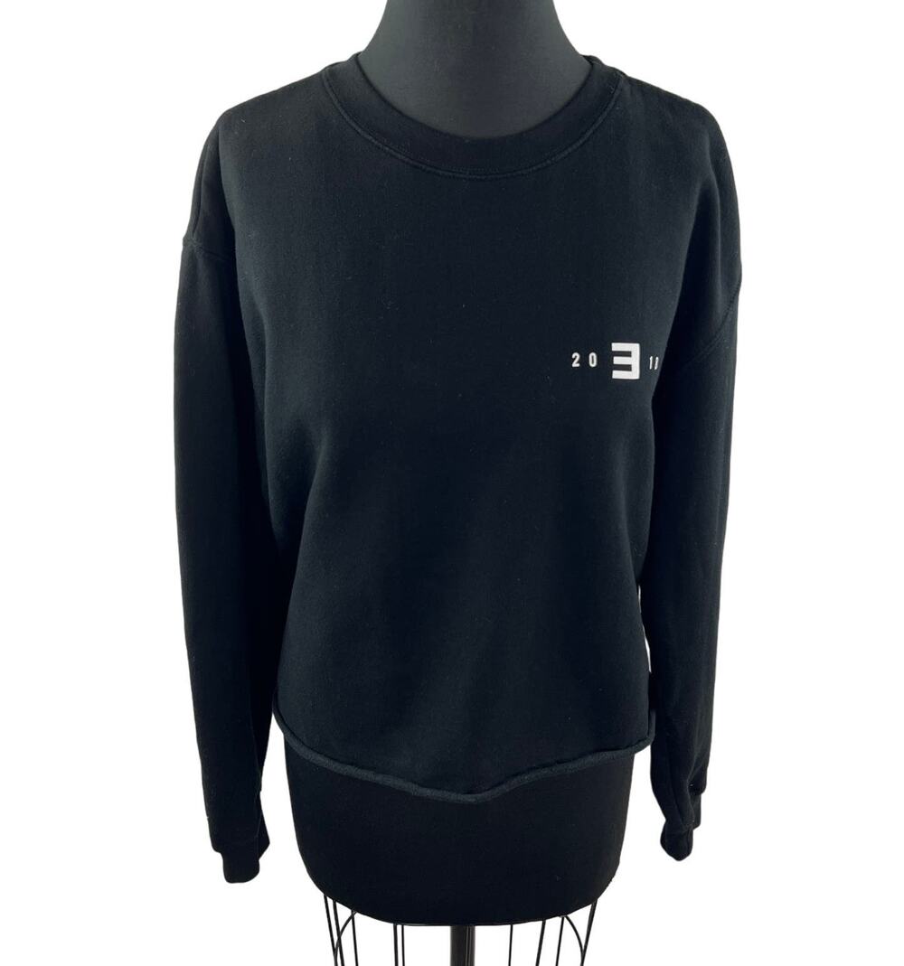 EMINEM 2018 CONCERT WORLD TOUR Double Sided Independent Crew Neck L Large